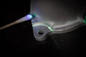 fluorescent penetrant dye inspection 